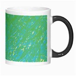 Green pattern Morph Mugs Right