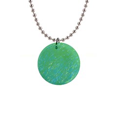 Green Pattern Button Necklaces by Valentinaart