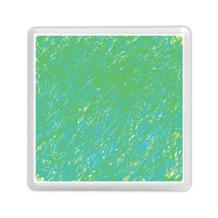 Green Pattern Memory Card Reader (square) 