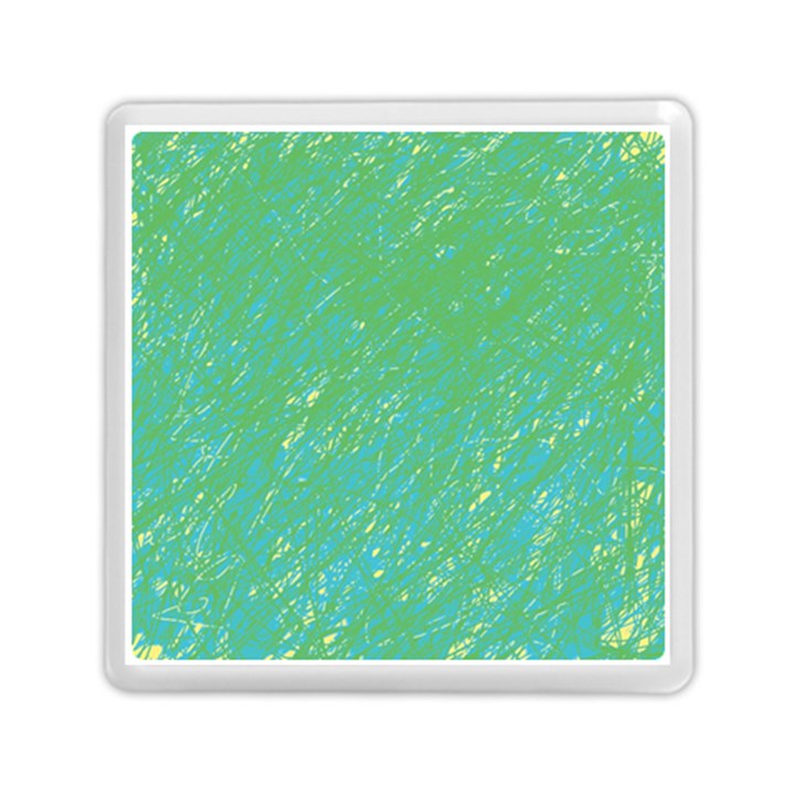 Green pattern Memory Card Reader (Square) 