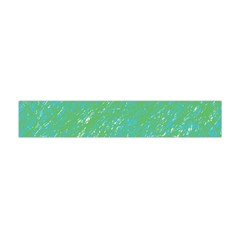 Green Pattern Flano Scarf (mini)