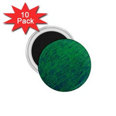 Deep Green Pattern 1 75  Magnets (10 Pack) 