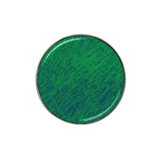 Deep Green Pattern Hat Clip Ball Marker (4 Pack)