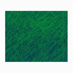 Deep Green Pattern Small Glasses Cloth