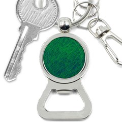 Deep Green Pattern Bottle Opener Key Chains