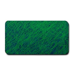 Deep Green Pattern Medium Bar Mats