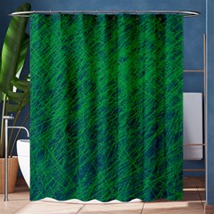 Deep Green Pattern Shower Curtain 60  X 72  (medium) 