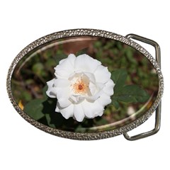 White Petal Belt Buckles