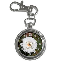 White Petal Key Chain Watches