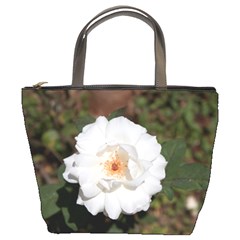 White Petal Bucket Bags by comfortzone