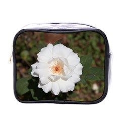 White Petal Mini Toiletries Bags