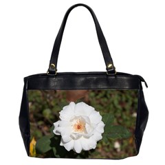 White Petal Office Handbags (2 Sides) 