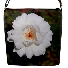 White Petal Flap Messenger Bag (s)