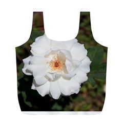 White Petal Full Print Recycle Bags (l) 