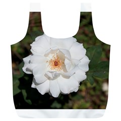 White Petal Full Print Recycle Bags (l) 