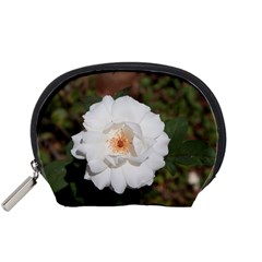 White Petal Accessory Pouches (small) 