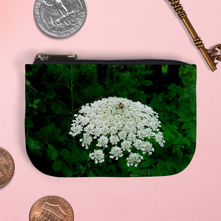 Beetle And Flower Mini Coin Purses