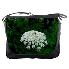 Beetle And Flower Messenger Bags