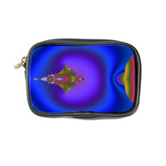 Into The Blue Fractal Coin Purse