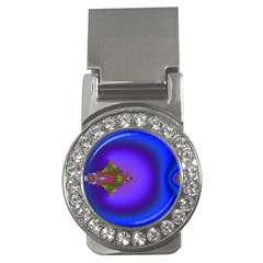 Into The Blue Fractal Money Clips (cz) 