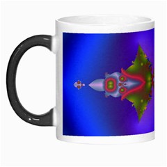 Into The Blue Fractal Morph Mugs