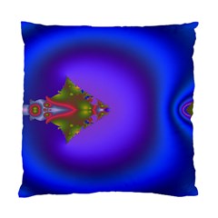 Into The Blue Fractal Standard Cushion Case (one Side)