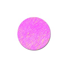 Pink Pattern Golf Ball Marker (4 Pack)