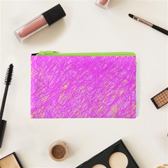 Pink Pattern Cosmetic Bag (xs)