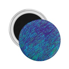 Blue Pattern 2 25  Magnets