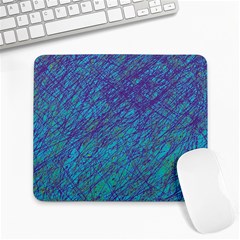 Blue Pattern Large Mousepads