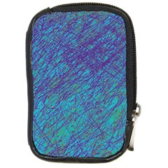 Blue Pattern Compact Camera Cases