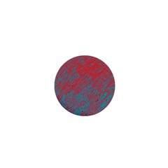 Red And Blue Pattern 1  Mini Buttons