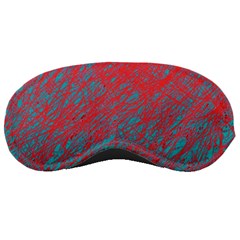 Red And Blue Pattern Sleeping Masks