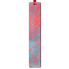 Red And Blue Pattern Large Book Marks