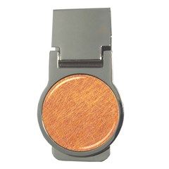 Orange Pattern Money Clips (round) 