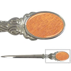 Orange Pattern Letter Openers by Valentinaart