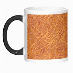 Orange Pattern Morph Mugs by Valentinaart