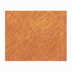 Orange Pattern Small Glasses Cloth (2-side)