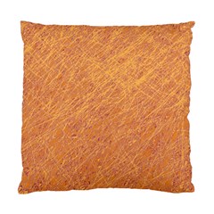 Orange Pattern Standard Cushion Case (one Side)