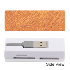 Orange Pattern Memory Card Reader (stick) 