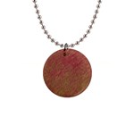 Brown pattern Button Necklaces Front