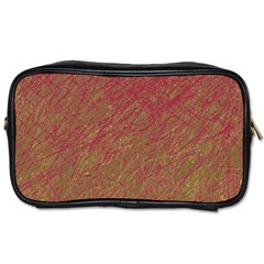 Brown pattern Toiletries Bags 2-Side