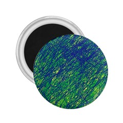 Green Pattern 2 25  Magnets