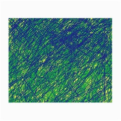 Green Pattern Small Glasses Cloth (2-side)