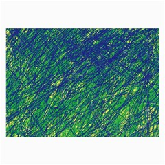 Green Pattern Large Glasses Cloth (2-side)