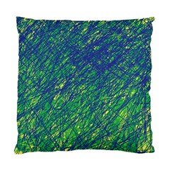 Green Pattern Standard Cushion Case (two Sides)