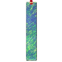 Green Pattern Large Book Marks