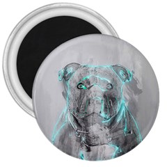 Dog 3  Button Magnet by NSAsStore