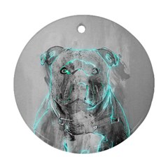 Dog Round Ornament