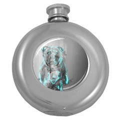 Dog Round Hip Flask (5 Oz) by NSAsStore